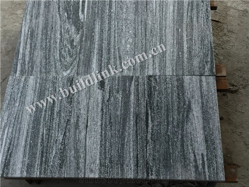 China Black Granite , G302 Flamed Tiles, Fantasy Wood , Interesting Veins , Fantasy Granite Tiles for Walling and Flooring Tiles