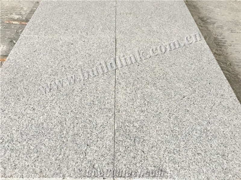 China Original G603 Granite Flamed Tile,Silver Grey Granite,Sesame White Granite,Crystal Grey Granite,Light Grey Granite Flamed Tiles