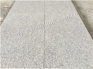 China Original G603 Granite Flamed Tile,Silver Grey Granite,Sesame White Granite,Crystal Grey Granite,Light Grey Granite Flamed Tiles