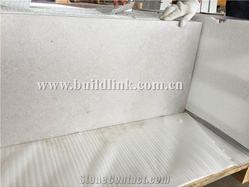 Premium Quality Grey Travertine Honed Tiles with Competitive Price