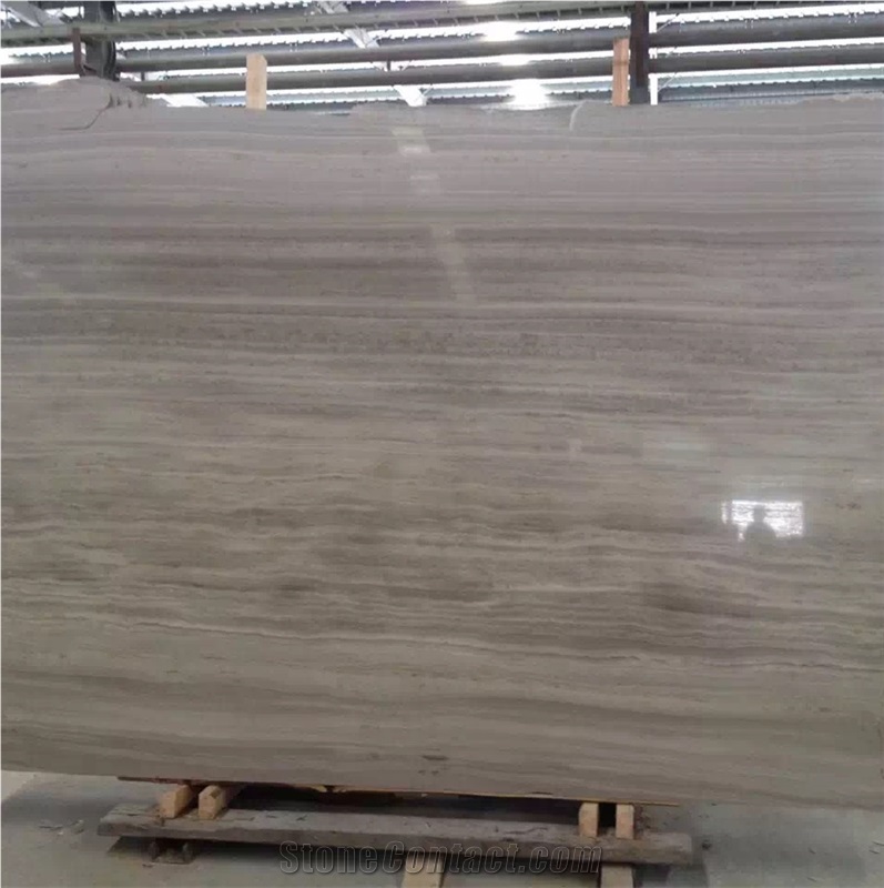 White Wooden Vein Marble, China Serpeggiante Marble Polished Tiles & Slab