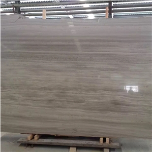 White Wooden Vein Marble, China Serpeggiante Marble Polished Tiles & Slab