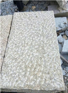 G350 Yellow Granite Rough Picked Pineapple Surface Paver