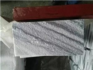 White Landscaping Clound Vein Marble Tiles and Slabs with Competitive Prices