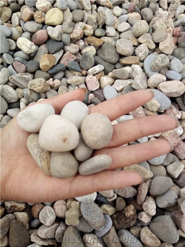 Natural River Stone White Pebbles