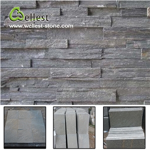 Grey Color Slate Ledge Stone Cultured Stone Wall Decoration Tile