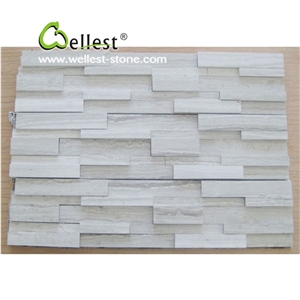 Hot Beige Marble Exterior Fieldstone Cultured Stone for Wall Decoration