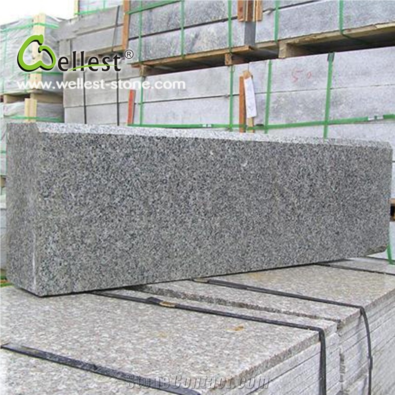 Wholesale High Quality Grey Color G603 Lunar Pearl Granite Road Kerb Stone
