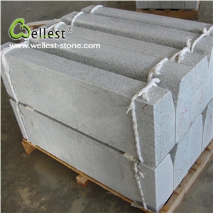 Wholesale High Quality Grey Color G603 Lunar Pearl Granite Road Kerb Stone
