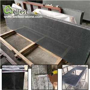 Wholesale Polished Surface G654 Black Granite Kitchen Countertop