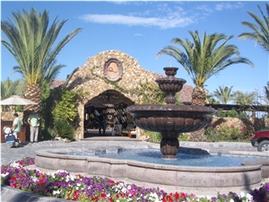 Riviera Beige Cantera Fountain