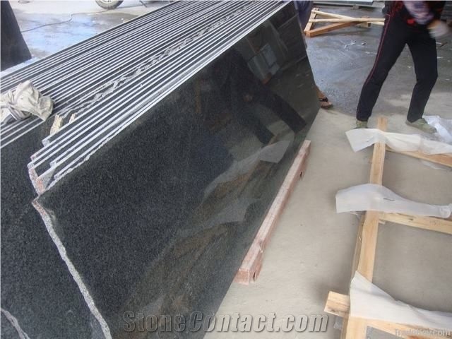 Fargo G654 Granite/Padang Black Polished Tiles and Slabs, China Grey Granite Wall/Floor Tiles, Dark Grey Granite/China Impala/Sesame Black Polished Wall/Floor Covering