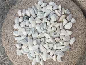 Fargo White Gravels in Cheap Price, China Snow White Marble Aggregates