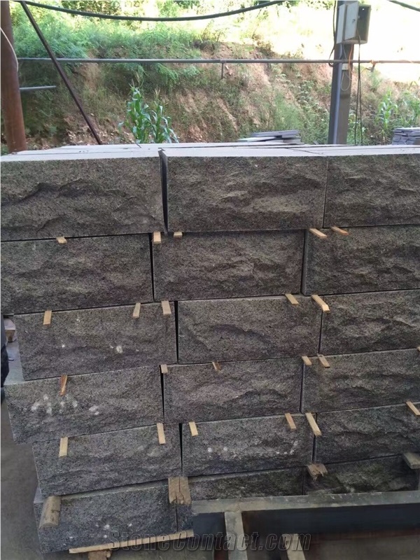 South Africa Black Granite Wall Stones