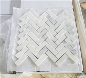 White Mosaic Tile Picture Art Mosaic Marble