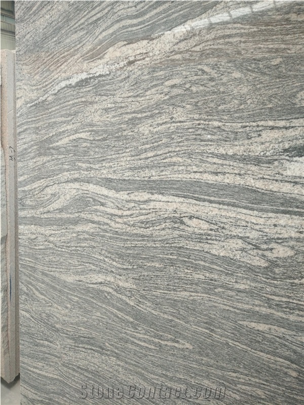 China Juparana Grey Granite, Multicolor Grey Granite Slab with High Quality