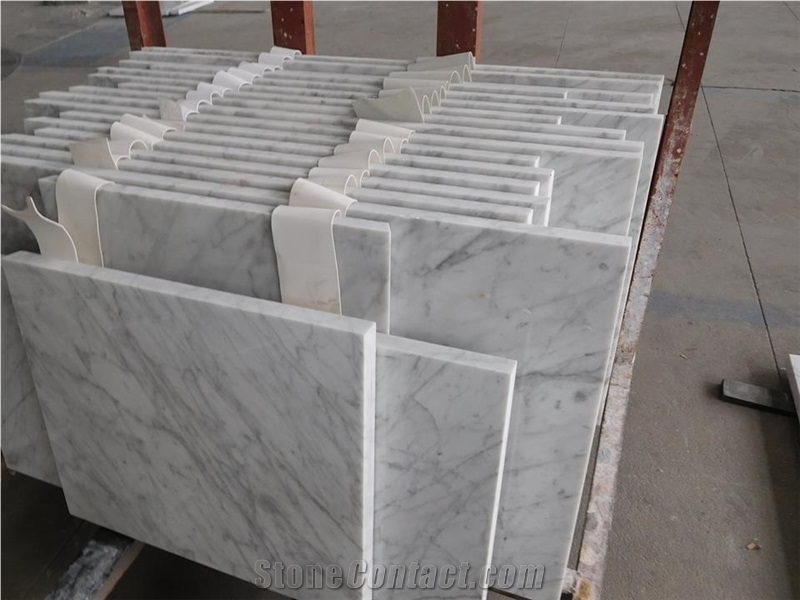 Carrara White Marble for Wall Clading and Flooring