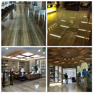 Italy Beige Silver Travertine, Travertino Romano Silver Slabs & Tiles, Polished Floor Covering Tiles