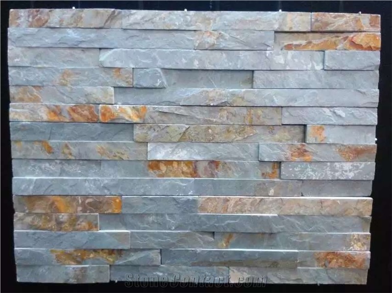 Rusty Slate,Cultured Stone Tile,Exterior Facade Tile