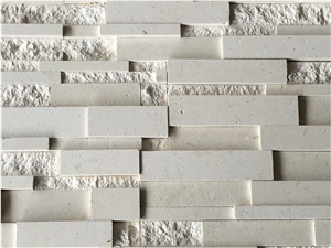White Sands Marble Cultured Stone Veneer,Cultured Stone Wall Cladding, Ledger Stacked Stone Veneer,Thin Ledgestone Veneer