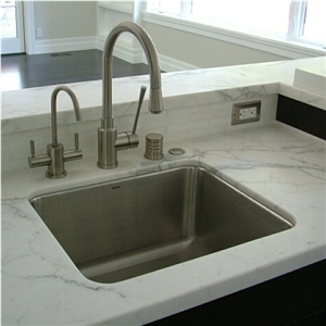 Carrara White Marble Bathroom Kitchen Tops/Carrara White Marble Countertops/Carrara White Stone Marble Kitchen Tops/Carrara Bianco White Marble Bathroom Kitchen Countertops