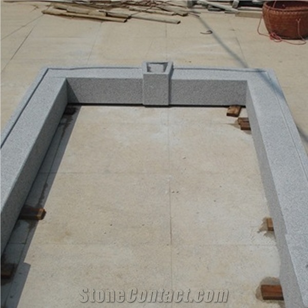 China Granite Door Surround, G603 Grey Granite Door Surround