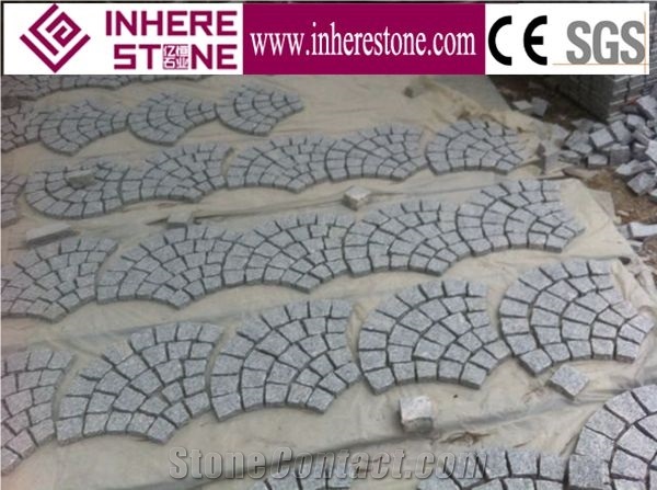 China Grey,China Sardinia,Crystal Grey,G603,Gamma Bianco,Gamma White,Ice Cristall Cube Stone, G603 Grey Granite Paving Stone,Walkway Pavers Stone