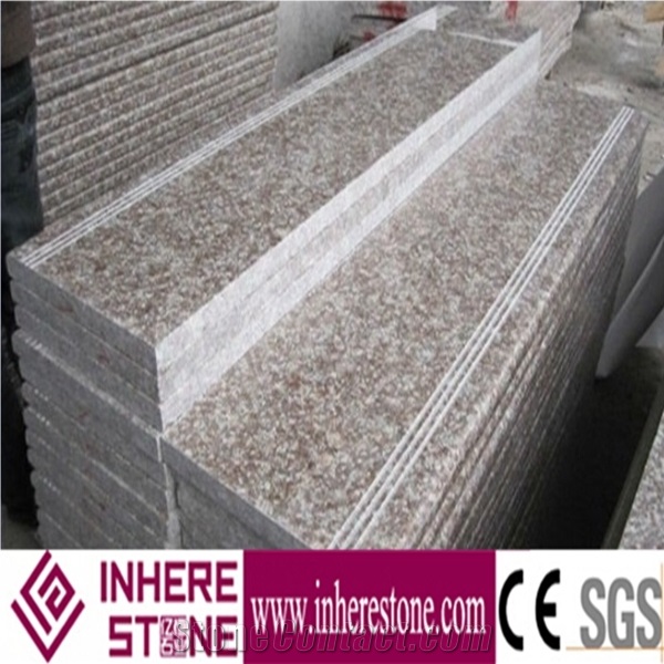 G687 Granite Polished Stairs in Stock