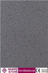 Grey Color Big Grain Quartz Stone Slab/Quartz Stone Slab/Engineered Stone Slab/Artificial Stone/Solid Surface Top/Silestone