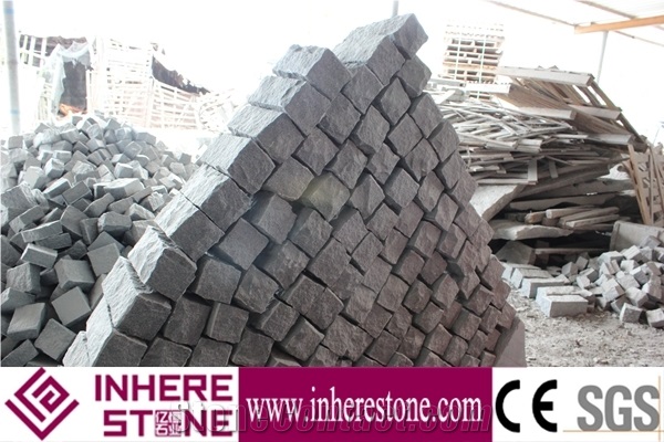 Hotsale G654 Cube Stone,New Jasberg,Padang Dark,Padang Dunkel,Padang G654, Padang Scuro,Padanga Dunkel Grey Split Surface Granite Cube 10x10x10