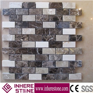 Natural Premium Marble Mosaic Tile,Brick Mosiac