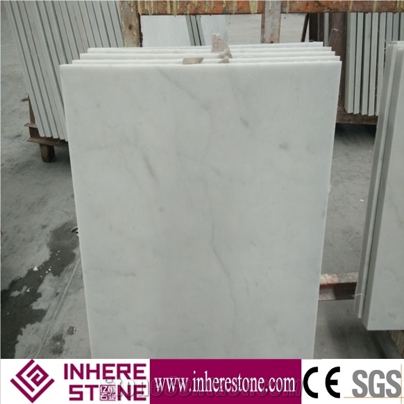 Pure White Marble Tiles Polished,Han White Jade Marble,China Snow White Marble from Own Block