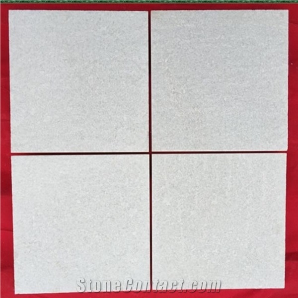Pure White Quartzite Tiles, China White Quartzite Slabs & Tiles