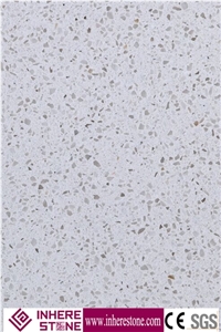 White Color Big Grain Quartz Stone Slab/Quartz Stone Slab/Engineered Stone Slab/Artificial Stone/Solid Surface Top/Silestone