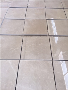 Burdur Cream Marble Polished Floor Tiles