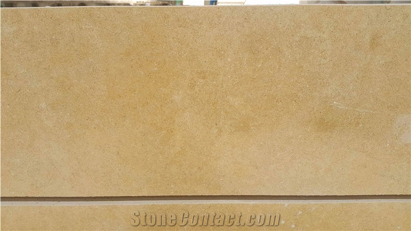 Jerusalem Gold Limestone Tiles & Slabs, Yellow Polished Limestone Floor Covering Tiles, Walling Tiles