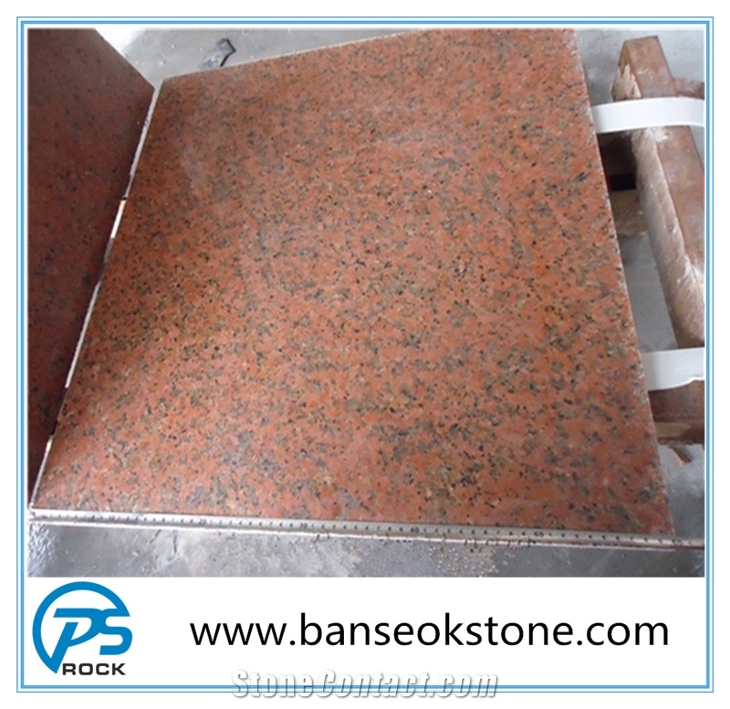 China Tian Shan Red Granite Tile & Slab