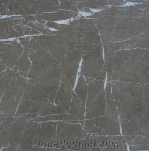 Lucciano Marron / Amani Grey Marble Tiles & Slabs, China Brown Marble