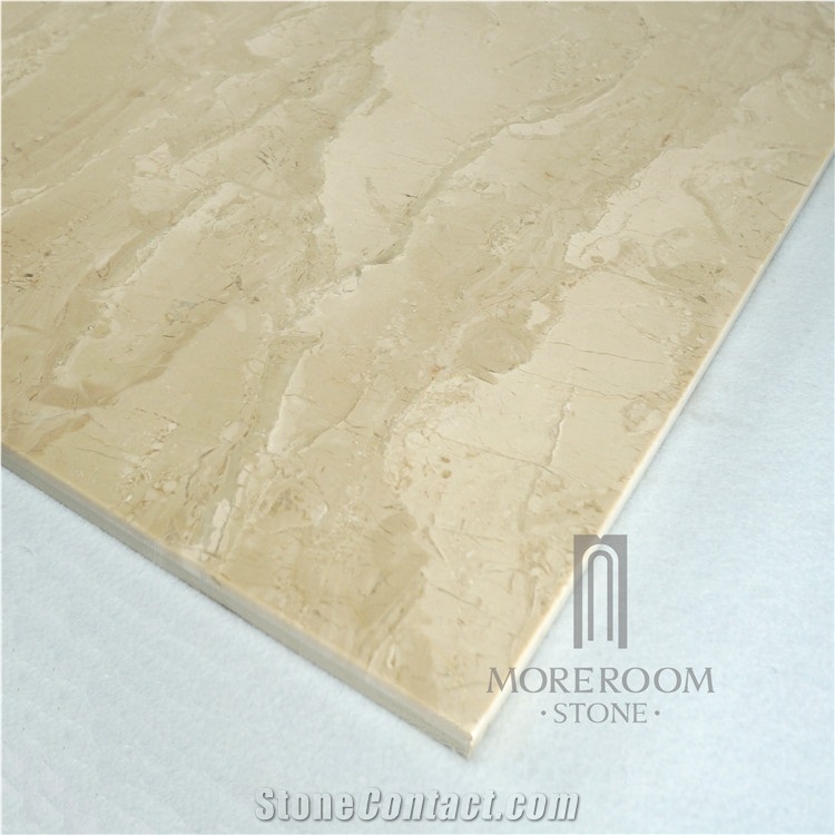 36 X36 Polished Oman Beige Composite Marble Tile Price Laminated Marble