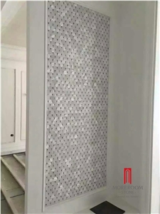 Aluminum Honeycomb Thin Laminated Wall Decorative Shell Mosaic