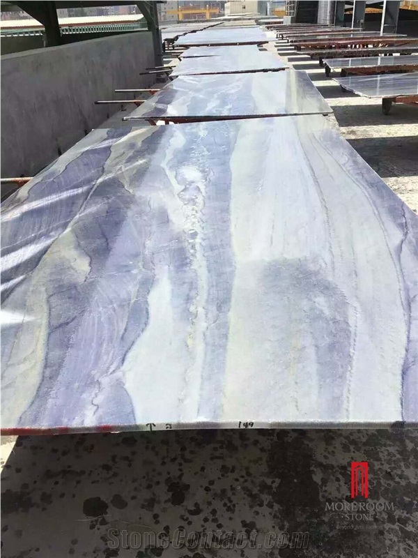 Brazil Royal Blue Marble Slab for Hotel Wall&Floor Covering Tiles