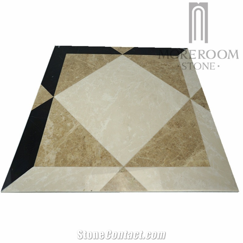 Cappuccino Marble/Laminated Panel Natural Stone Marble/ Marble Flooring Design