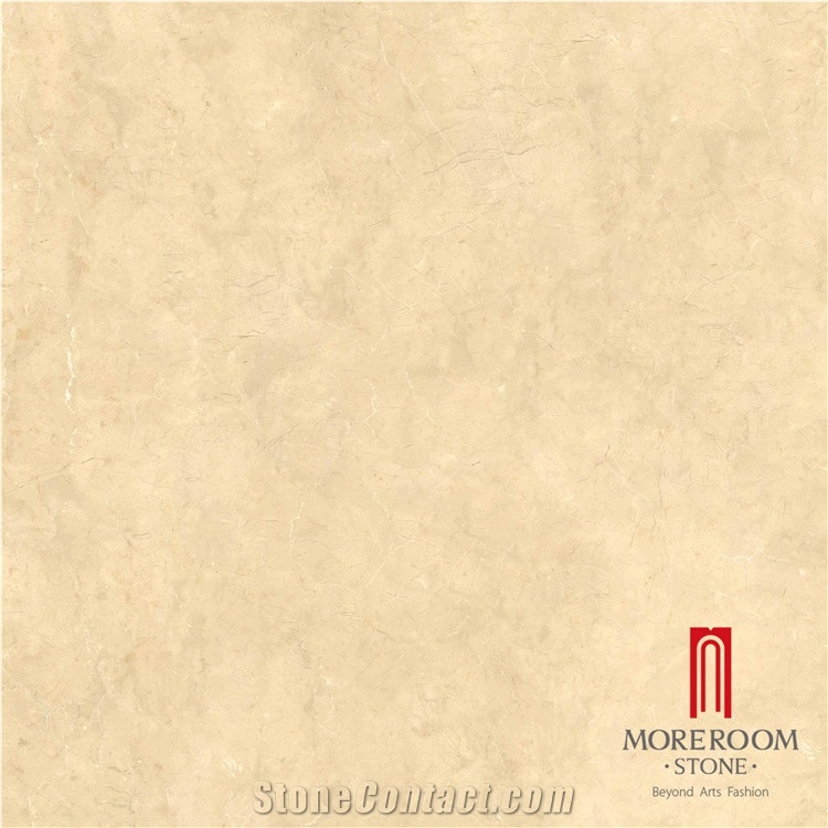 Chinese Shayan Beige Marble Look Polished Porcelain Tile