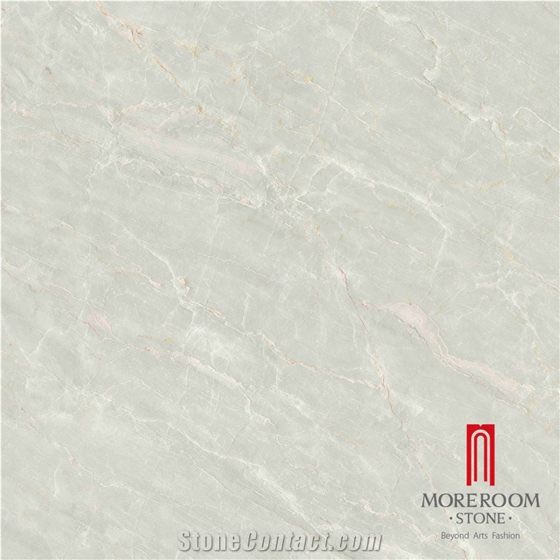 Foshan Full Polished White Glazed Discount Tile Marble Look Flooring