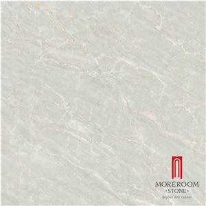 Foshan Full Polished White Glazed Discount Tile Marble Look Flooring