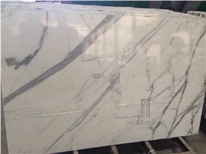Statuario White Marble Composite Aluminium Honeycomb Panel Wall Cladding