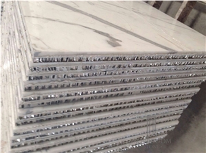 White Carrara Marble Composite Aluminum Honeycomb Panel Price