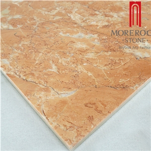 Yunfu Factory Orange Red Compress Marble for Wall
