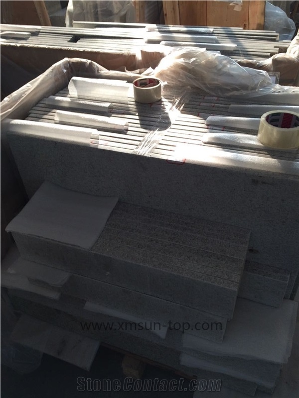 Bala Flower Granite Table Top/ G430 Granite Work Tops/China Granite Reception Counter/White Granite Reception Desk/Solid Surface/Natural Stone Table Top/Square Table Tops