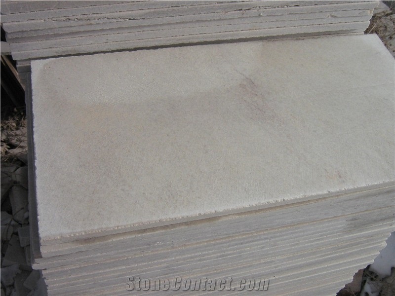 China White Quartzite Tiles/ Wall Cladding Stone/ Quartzite Cut to Size/